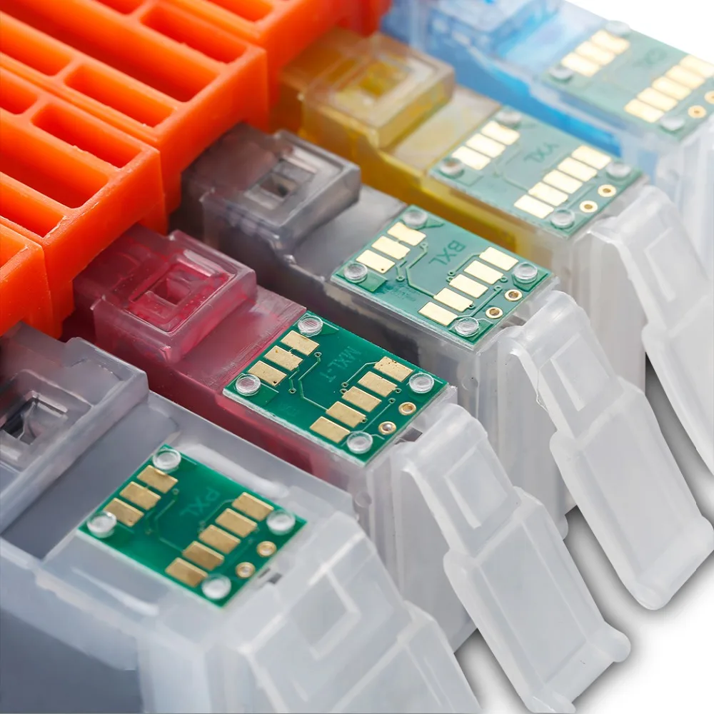 

PGI 550 CLI 551 550XL 551XL Ink Cartridges With Chip For Canon PIXMA IP7250 IP8750 IX6850 MG5450 MG6350 MG7150 MX725 MX925