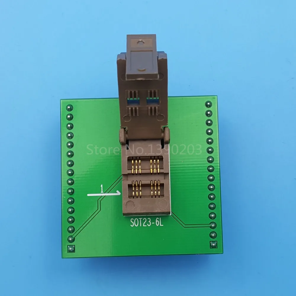 SOT23 6L To DIP6 IC программатор адаптер|socket test|sockets programmersocket dip6 |