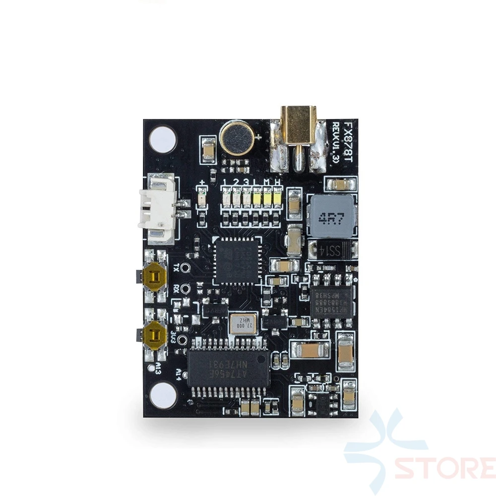 FXT FX878 черный рыцарь FPV видео 5 8 ГГц мини передатчик 40CH VTX с Smart OSD и платой