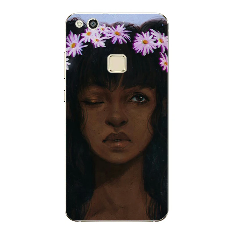 Новое поступление Модный чехол для телефона 2bunz Melanin Poppin black girl Huawei Mate 9 10 Por P9 P10 P20