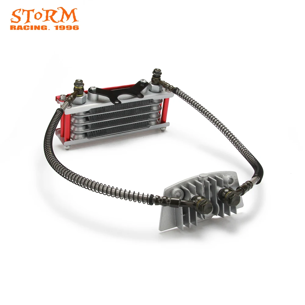 Масляный радиатор для двигателя мотоцикла Loncin Zongshen life Shineray Yinxiang Kayo Bosuer Xmoto 50CC 70CC