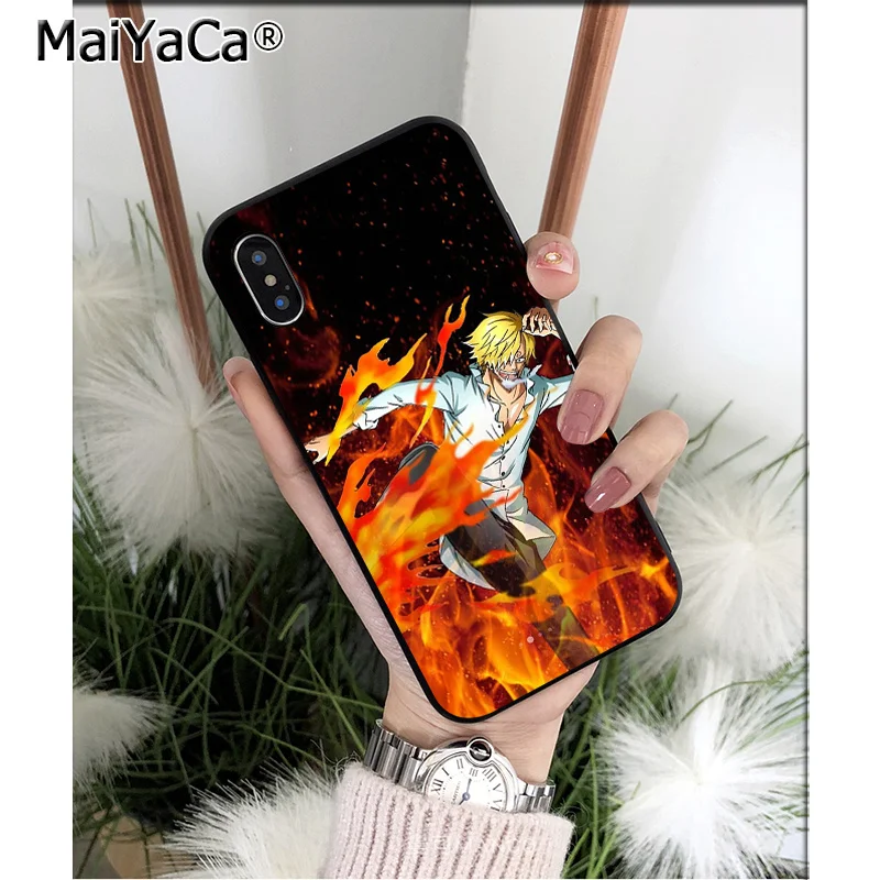 MaiYaCa цельный Vinsmoke Sanji высококачественный чехол для телефона Apple iPhone 8 7 6 6S Plus X XS MAX 5