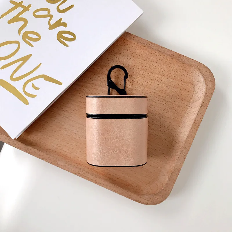 Gold Наушники из искусственной кожи чехол s для huawei Fly pods беспроводные Bluetooth наушники чехол для huawei Flypods чехол - Цвет: Gold