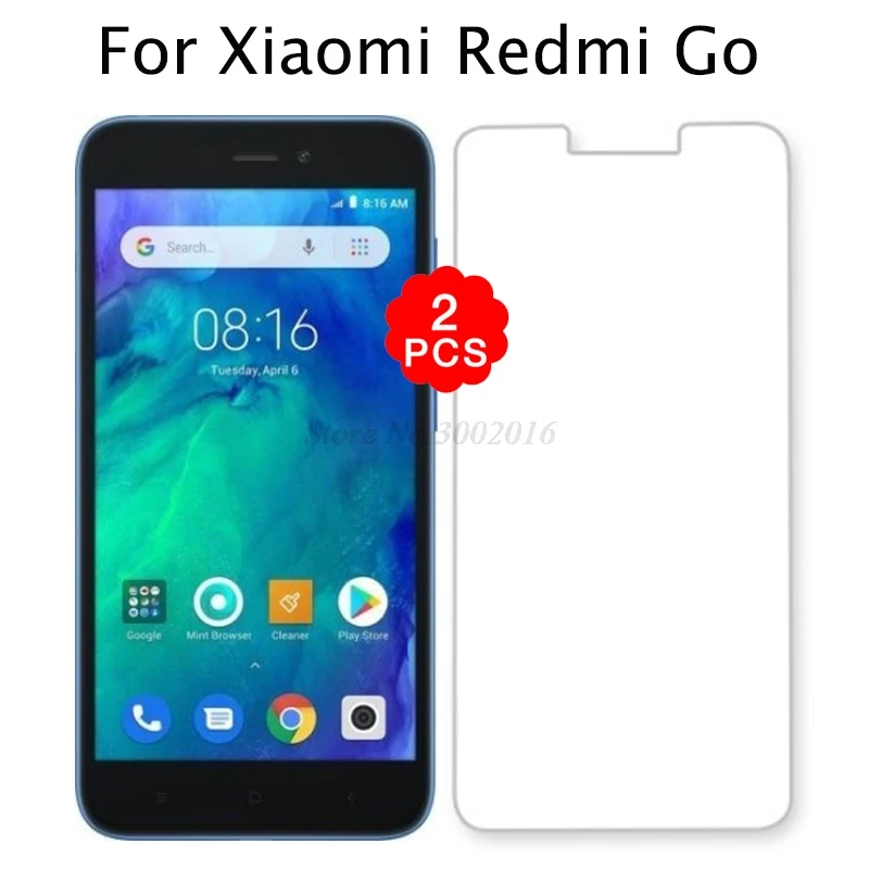 2 шт. для стекла Xiaomi Redmi GO защита экрана закаленное стекло Защитный чехол телефона
