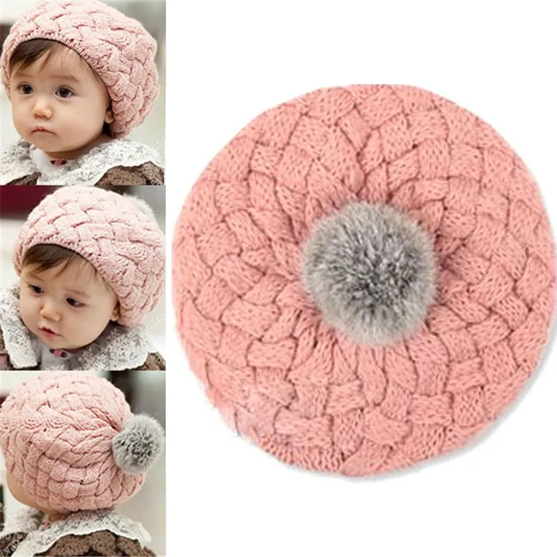 Детские hat дети детские фото реквизит шапочка, искусственного меха кролика gorros bebes крючком шапочка малышей cap для 4 месяцев-3 лет девушка
