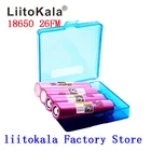 Новинка, 100% Оригинальная Аккумуляторная Батарея Liitokala 18650 2600 мАч, стандартная литий-ионная аккумуляторная батарея 3,7 в