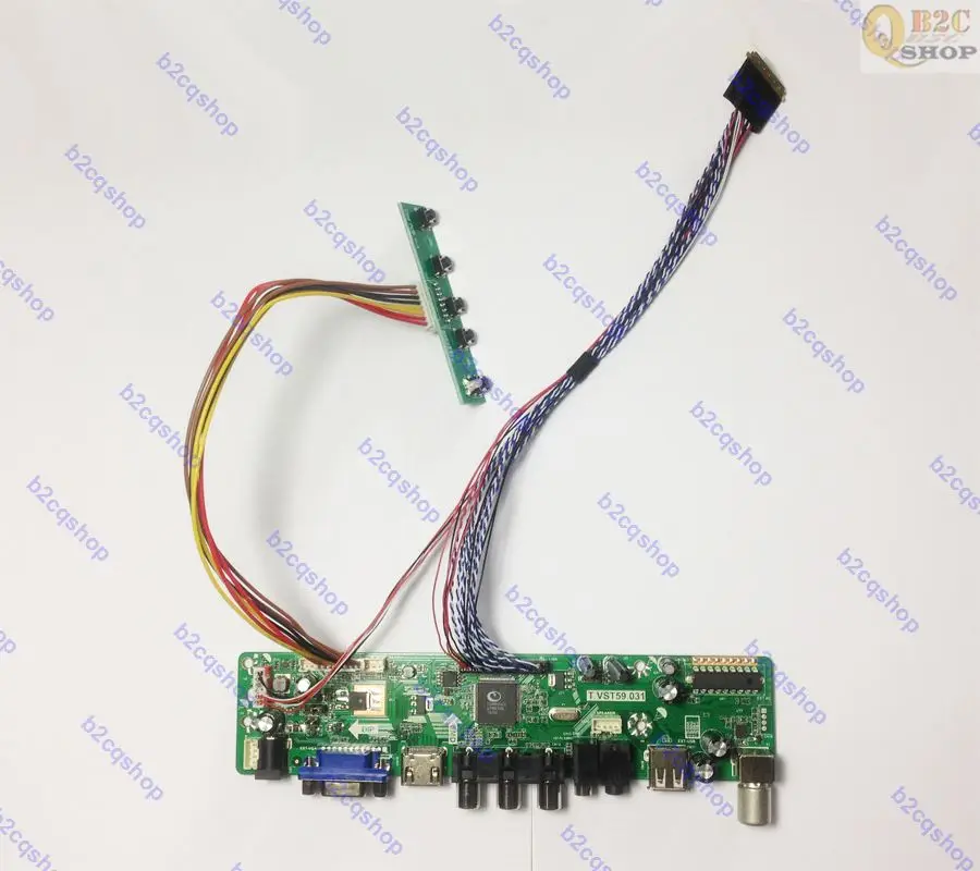 VST29 инвертор LVDS комплект платы контроллера драйвера ЖК дисплея HDMI совместимый + VGA