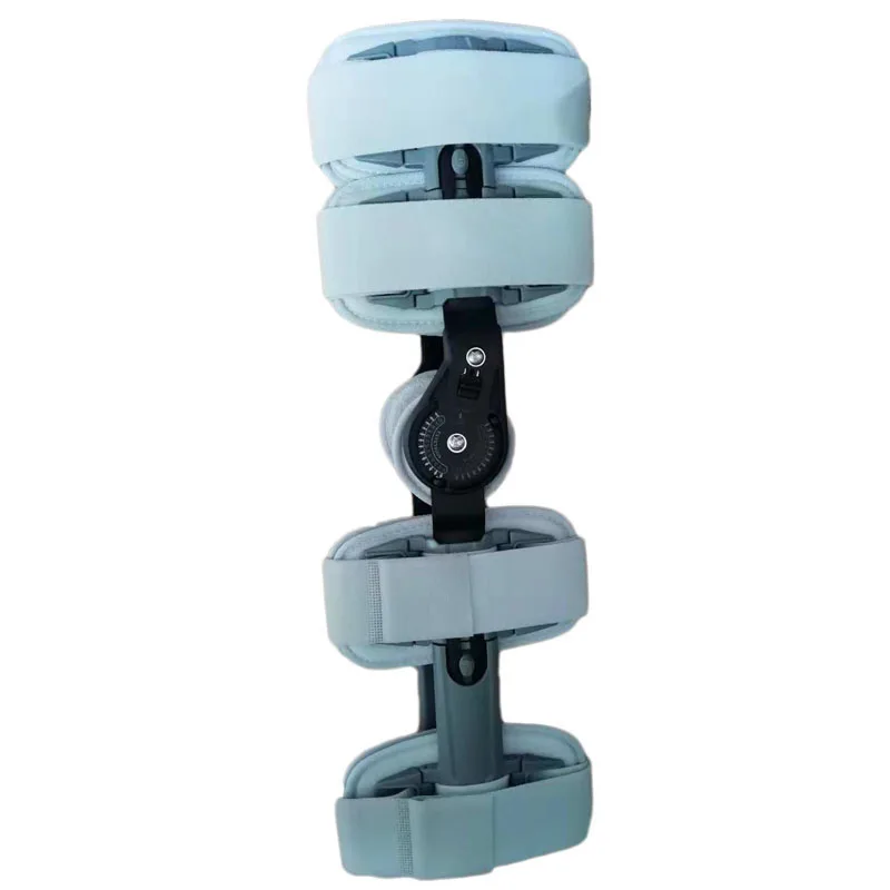 Регулируемый коленный сустав с фиксированными креплениями для защиты от переломов, растяжений связок и послеоперационной реабилитации J2258.