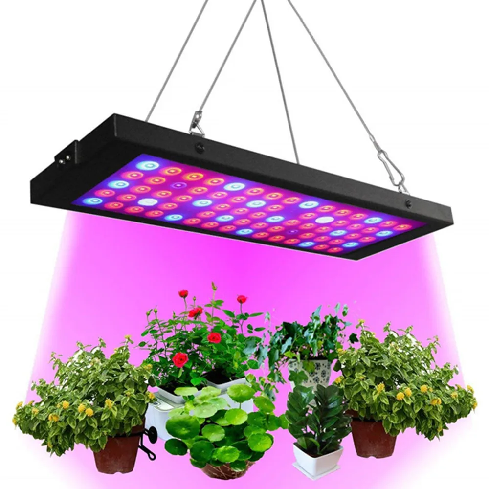 

[DBF]LED Grow Lights Panel for Indoor Plants 40W Indoor Plant Light 75LEDs UV IR Full Spectrum Grow Lamp Hydroponics Greenhouse