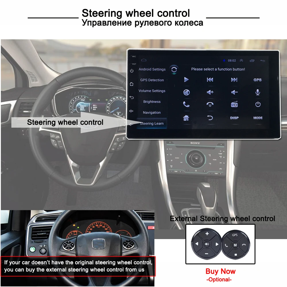 HANGXIAN 2 din Android 8,1 автомобильные радио стерео наклейки для SUZUKI Grand Vitara Nomad 2005-2011 Автомобильный dvd-плеер автомобильные аксессуары