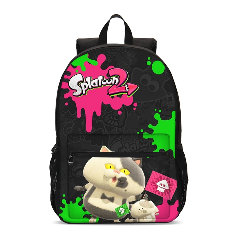 2020 школьные рюкзаки с принтом Splatoon 2 для подростков ранцы мальчиков и девочек