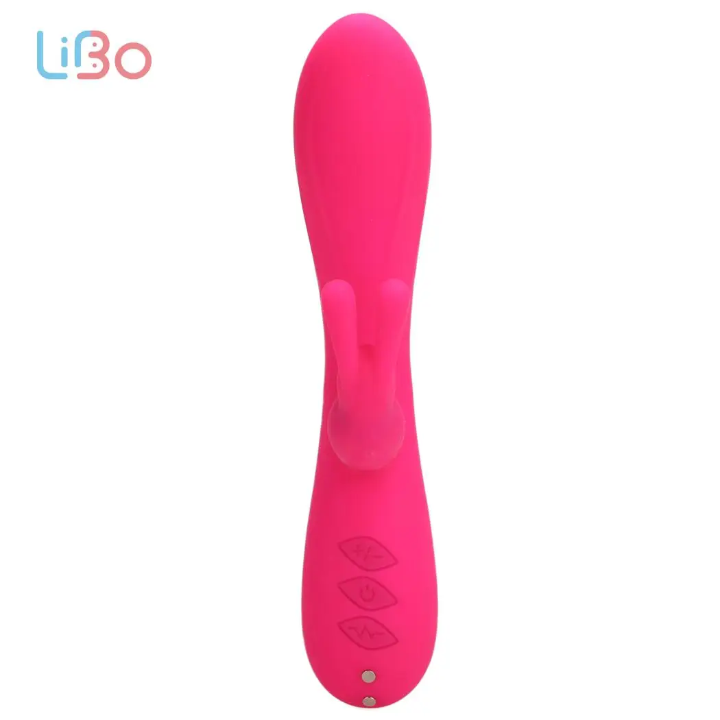 Ли Бо Вибратор Кролик G-Spot секс-игрушки для женщин частоты стимуляции Силиконовый