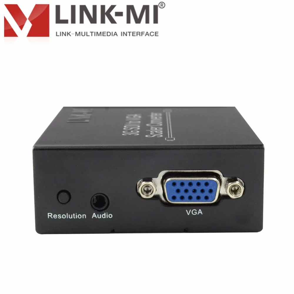 LINK MI ИПД для VGA скалер конвертер HD/SD/3G SD многофункциональный HD 3G SDI видео адаптер