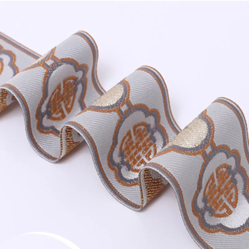XWL 25M/Roll 60mm Wide Ethnic Woven Embroidery Jacquard Curtain Lace Trims Ribbon DIY Sewing Sofa Costumes Apparel Accessories | Дом и сад
