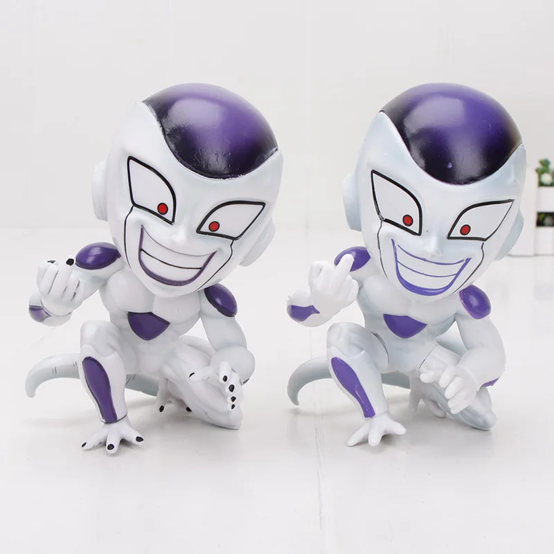 10 см Dragon Ball Z Сон Гоку фигурка игрушка ребенок kakarotto Gokou Аниме DragonBall ПВХ фигурка модель игрушки - Цвет: 1pcs  freeza bag