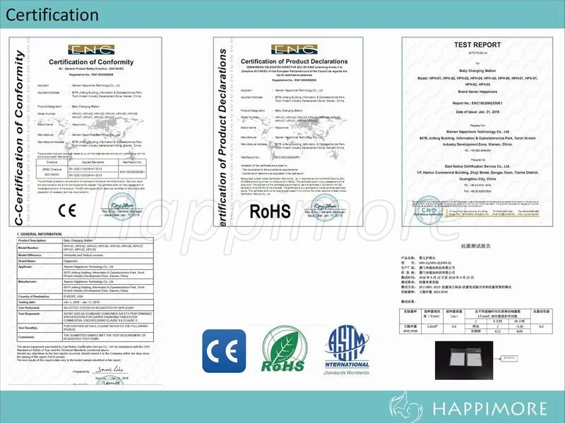 Настенный вертикальный тоньше HPDE серый цвет Коммерческая детская пеленальная станция Пеленальный стол для общественного туалета