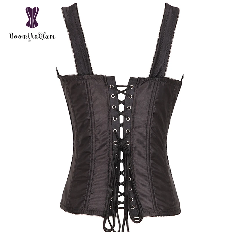 Модный дизайн формирователь тела 10 спиральных стальных костей стимпанк Корсеты
