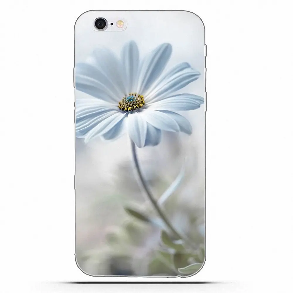 Мягкий телефон Wexoeq с цветком маргаритки для Huawei G8 Honor 5C 5X 6 6X 7 8 9 Y5II Mate P7 P8 P9 P10 P20 Lite