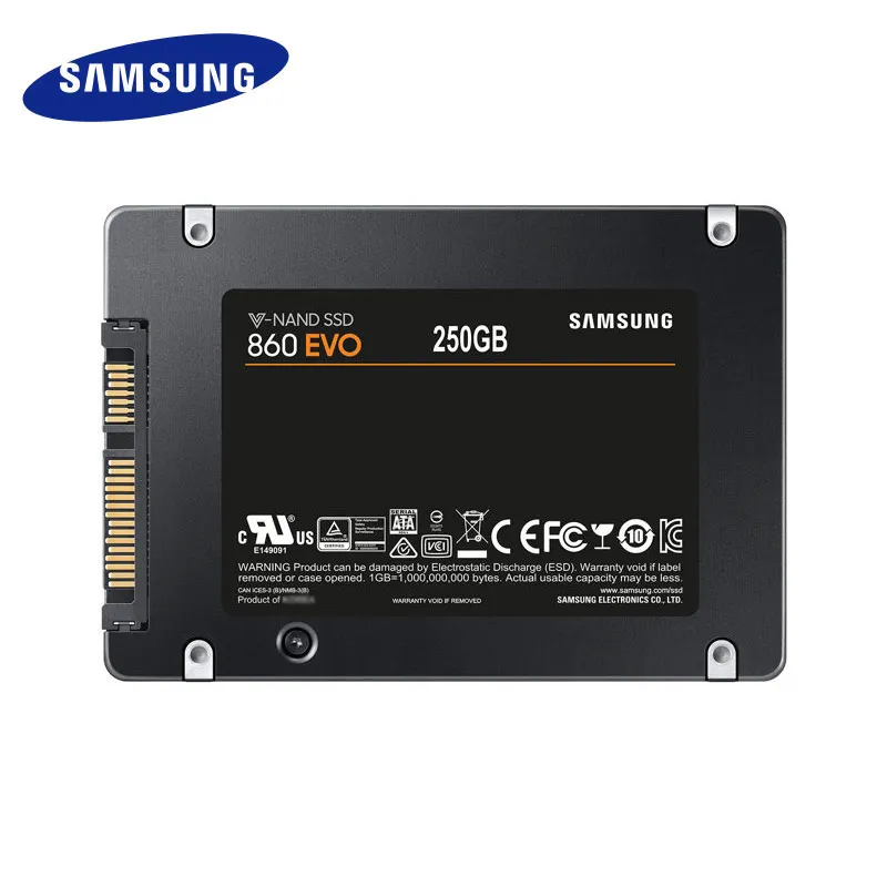Внутренний твердотельный диск SAMSUNG SSD 860 EVO 500 ГБ жесткий HDD SATA3 2 5 дюймовый ноутбук