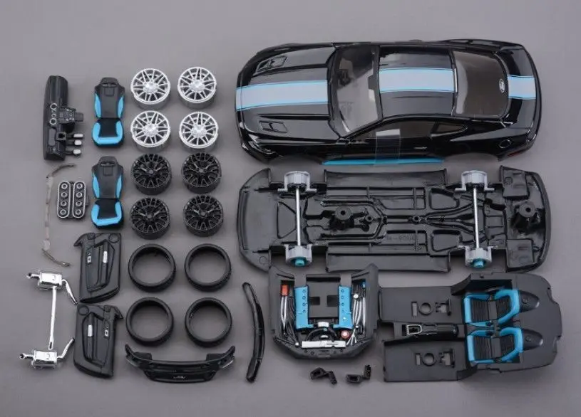 Maisto 1:24 FORD MUSTANG GT 5,0 сборка DIY гоночный автомобиль литья под давлением модельные комплекты