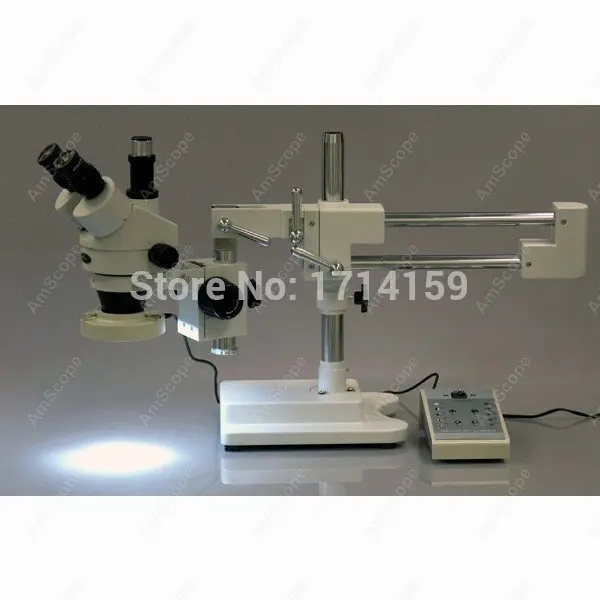 Microscope Illuminator-AmScope Supplies 80-LED 8-Zone Lighting-Direction-Variable Ring Illuminator | Инструменты