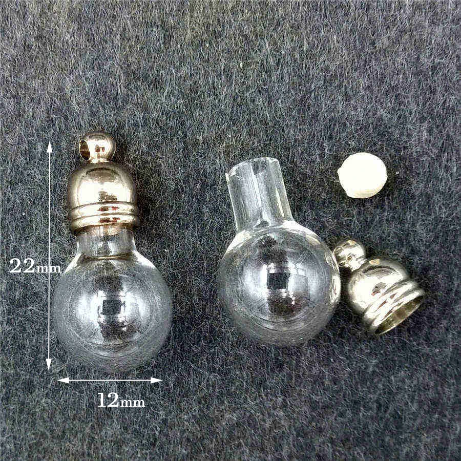 20X стеклянная фотография подвеска мини искусство бутылка с кисточкой крышка|glass