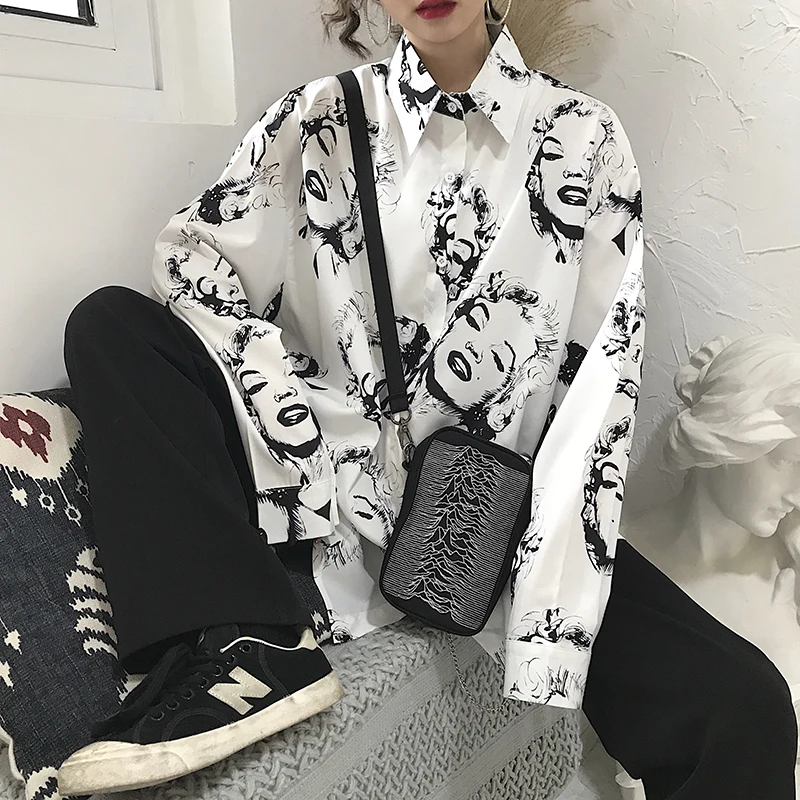 Большие размеры в уличном стиле топы moda feminina blusas модные брендовые весенние
