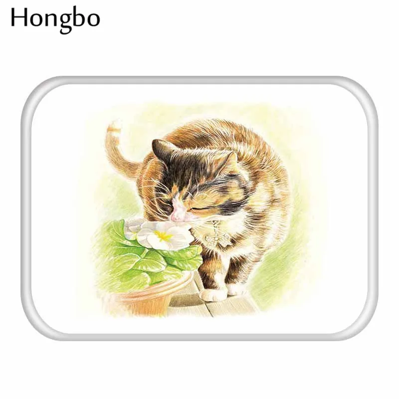 Hongbo Противоскользящий напольный коврик с пейзажем уличные коврики натуральный