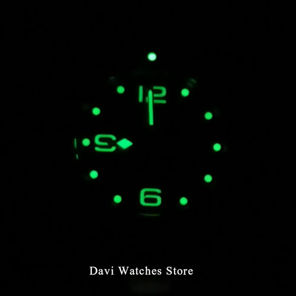 Роскошные стерильные Мужские механические часы 40 мм с синим циферблатом и