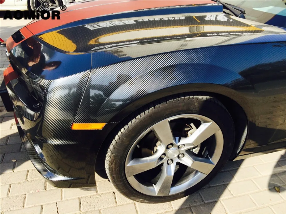 Виниловая 5d пленка из углеродного волокна для обмотки автомобиля наклейка в