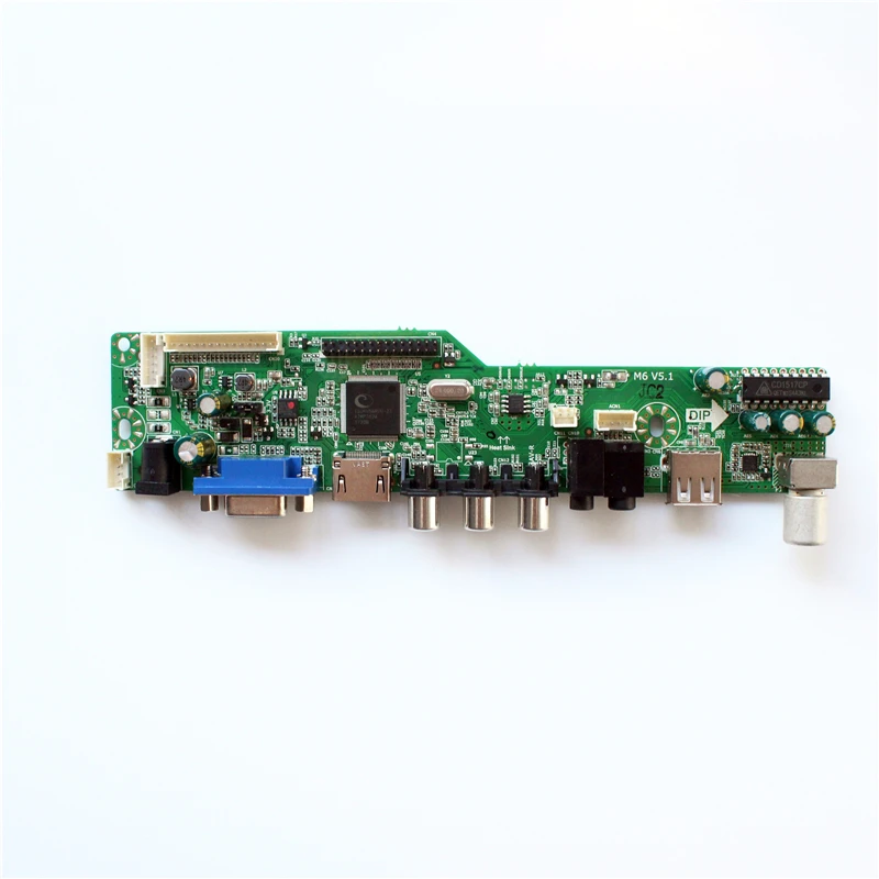 ЖК дисплей ТВ поддержка плата контроллера AV VGA Аудио USB HDMI порт подключения типа c: