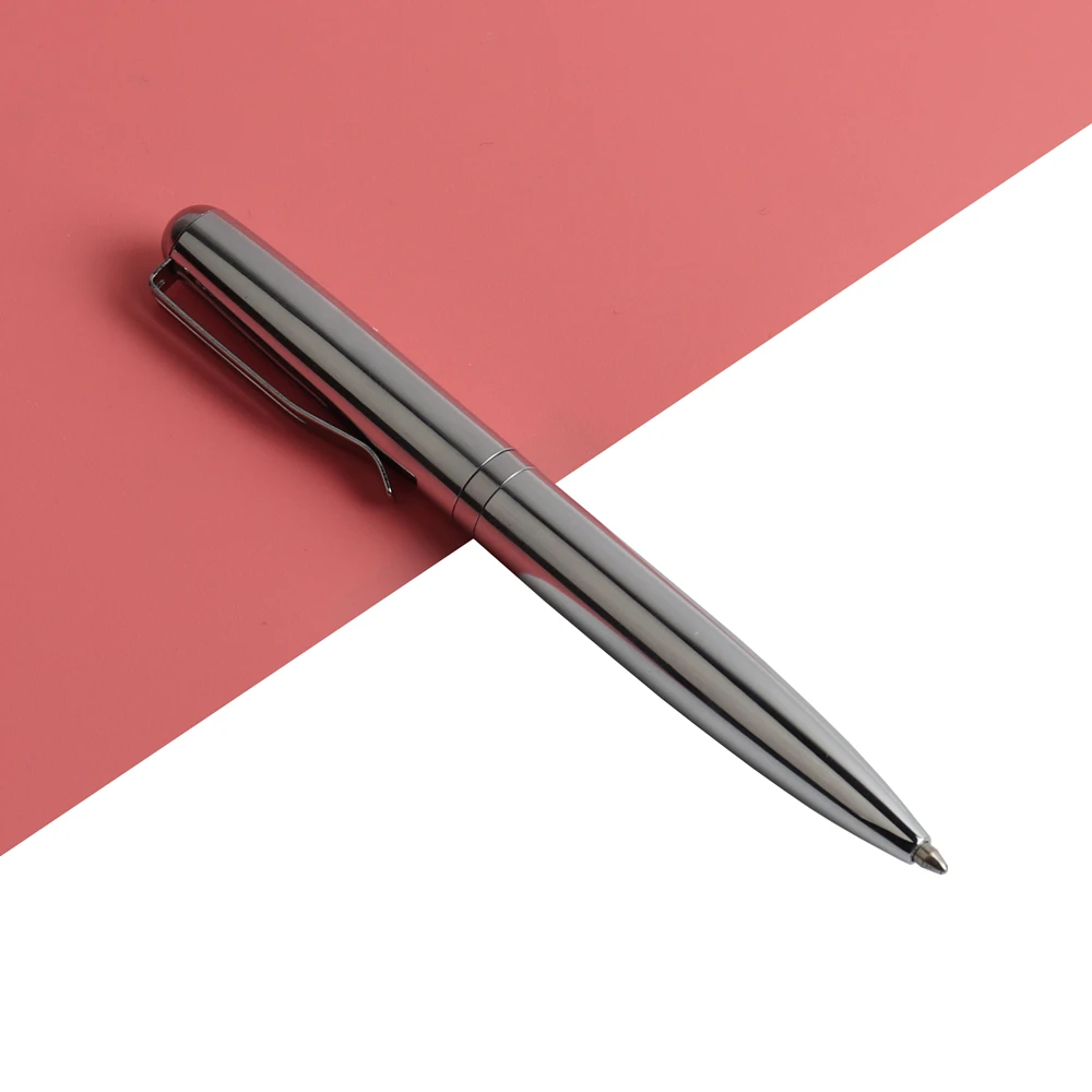 Шариковая ручка вращающаяся из нержавеющей стали 0 7 мм|pen samsung|pen pistolsteel ball pen |