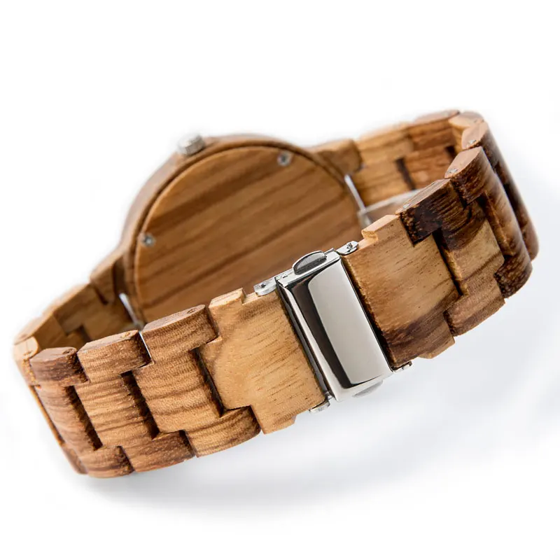 Часы мужские деревянные в стиле милитари подарок для мужчин Роскошные наручные