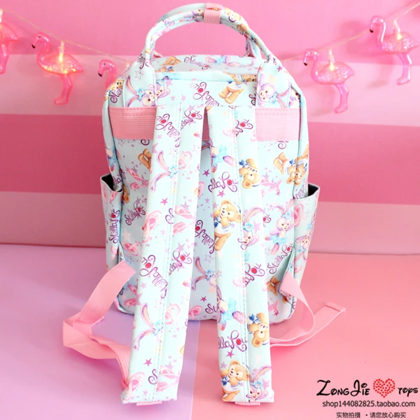 Duffy Bear Friends рюкзак Stellalou для детей с рисунком медведя из мультфильма школьная