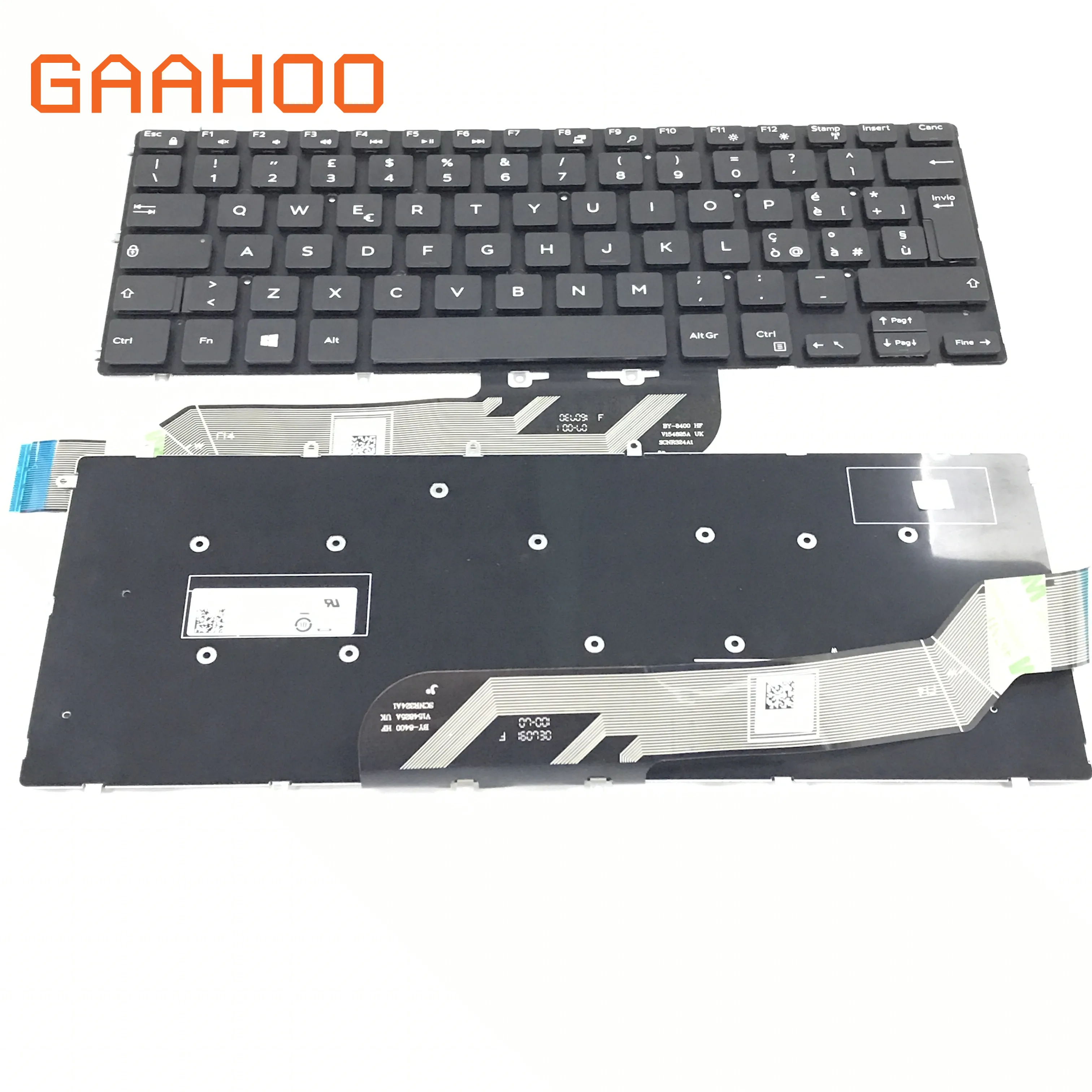 Итальянская клавиатура для DELL inspiron 5368 5378 7368 7378 7460 7466 7467 7560 7472 7572 5471 Latitude 3379 также