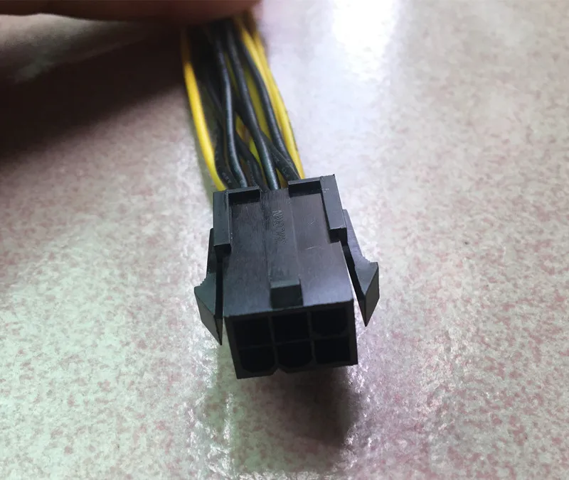 5 шт. 6 дюймов Molex 6-контактный PCI Express до 2 x PCIe 8 (6 + 2) pin Материнская плата Видеокарта