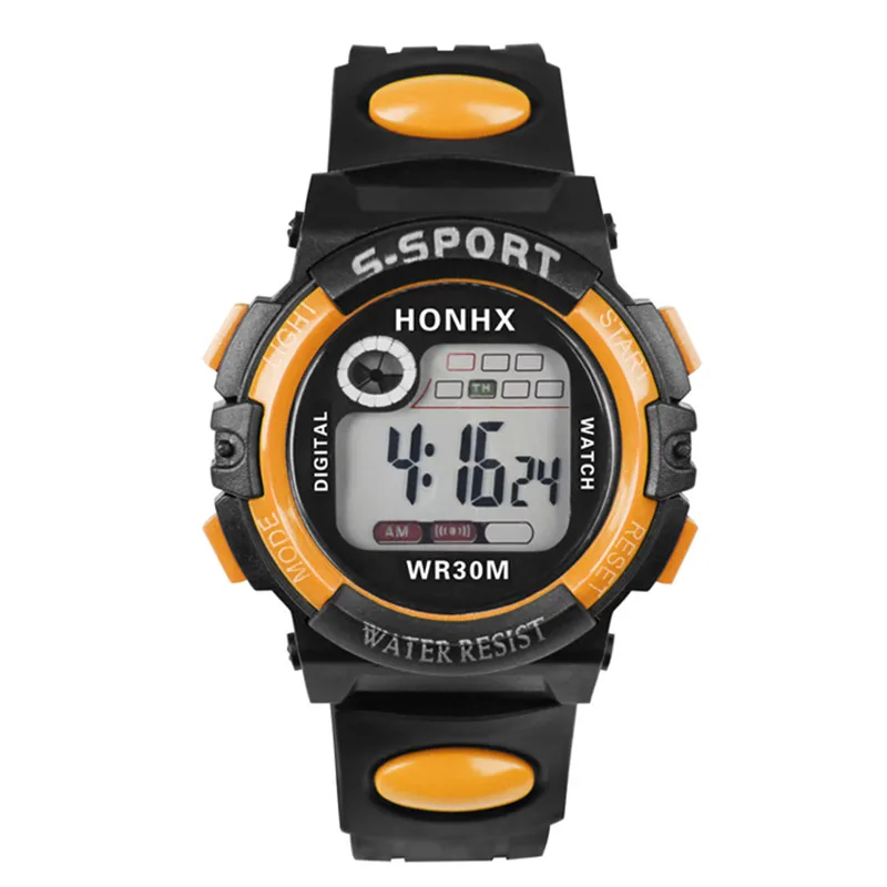 GEMIXI 2019 цифровые часы многофункциональный мужской цифровой светодиодный