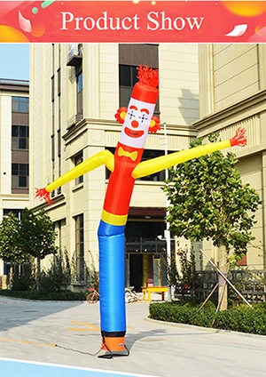 K Inflatable Advertising Sky Dancer Air Puppet Wacky Waving Arm Flailing Tube Man - Цвет: K