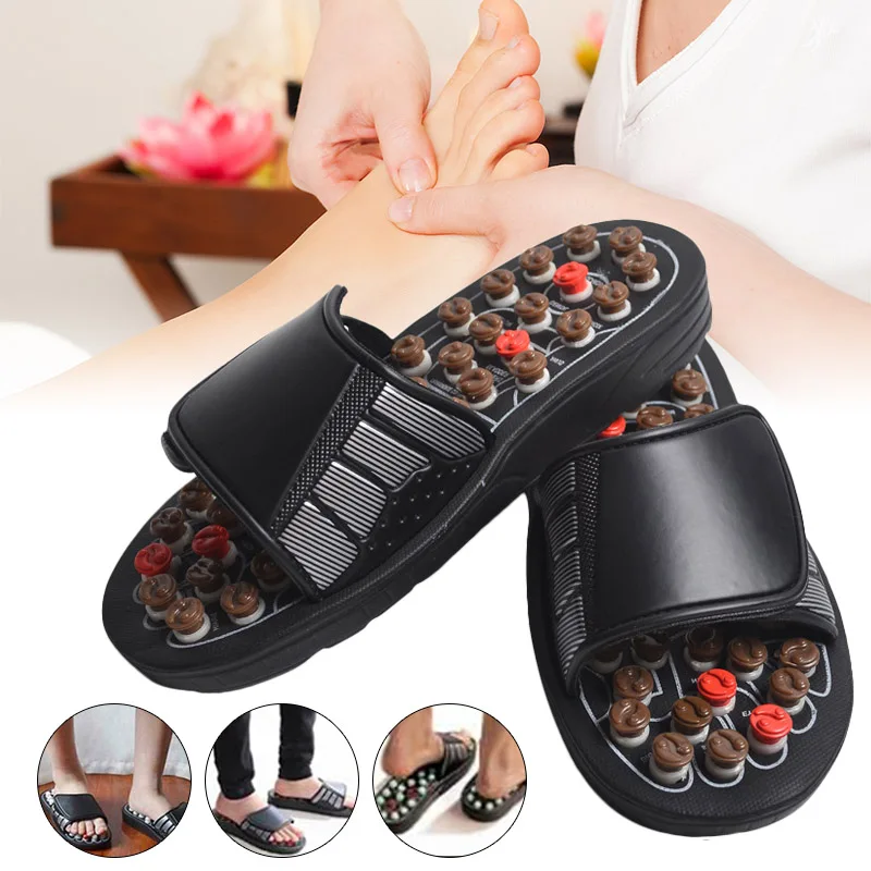 

New Arrival Acu-Point Slippers Accupressure Massage Foot Massager Flip Flop Sandals for Women Men Fashion Hot Sale Summer Shoes