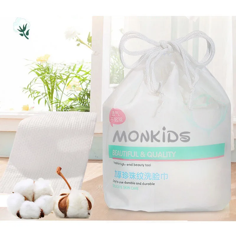 Disposable Face Wash 100% cotton towel Economical and practical volumes pads Travel，versatile portable，cosmetic. | Дом и сад