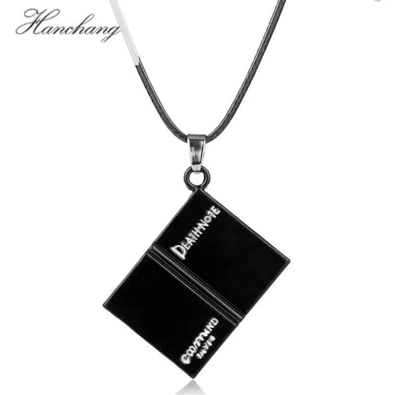 Hanchang классическая фильм серии Death Note книга кулон веревку цепи Цепочки и ожерелья