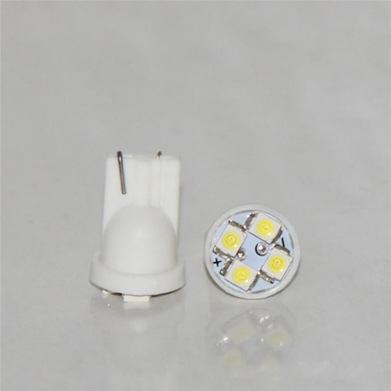 KEYECU 50 шт. T10 W5W 194 2835 4SMD светодиодный купольная карта для салона автомобиля