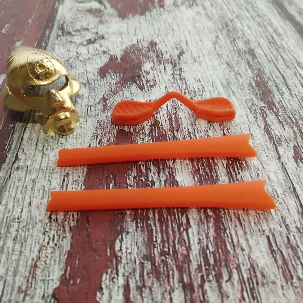 

Glintbay Orange Replacement Ear Socks & Nose Piece for Oakley Radar Path Range Edge Sunglasses