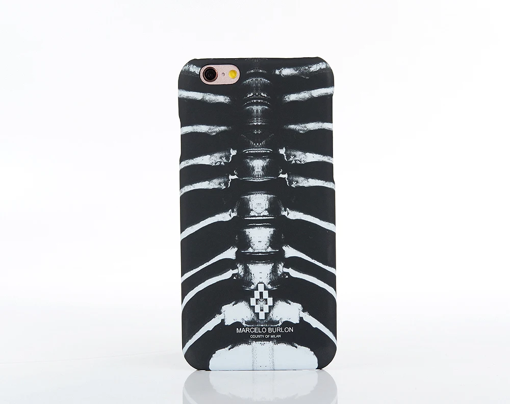 Marcelo Burlon чехол для iPhone 6 S Тигр Fox крылья Fundas крышка 7 5 5S Plus чехлы марсело жесткий