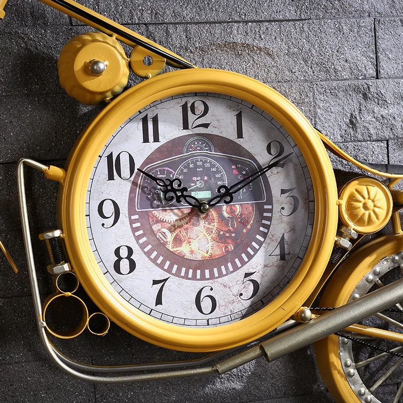 Meijswxj большие настенные часы Saat Reloj креативные мотоциклетные для гостиной Ретро