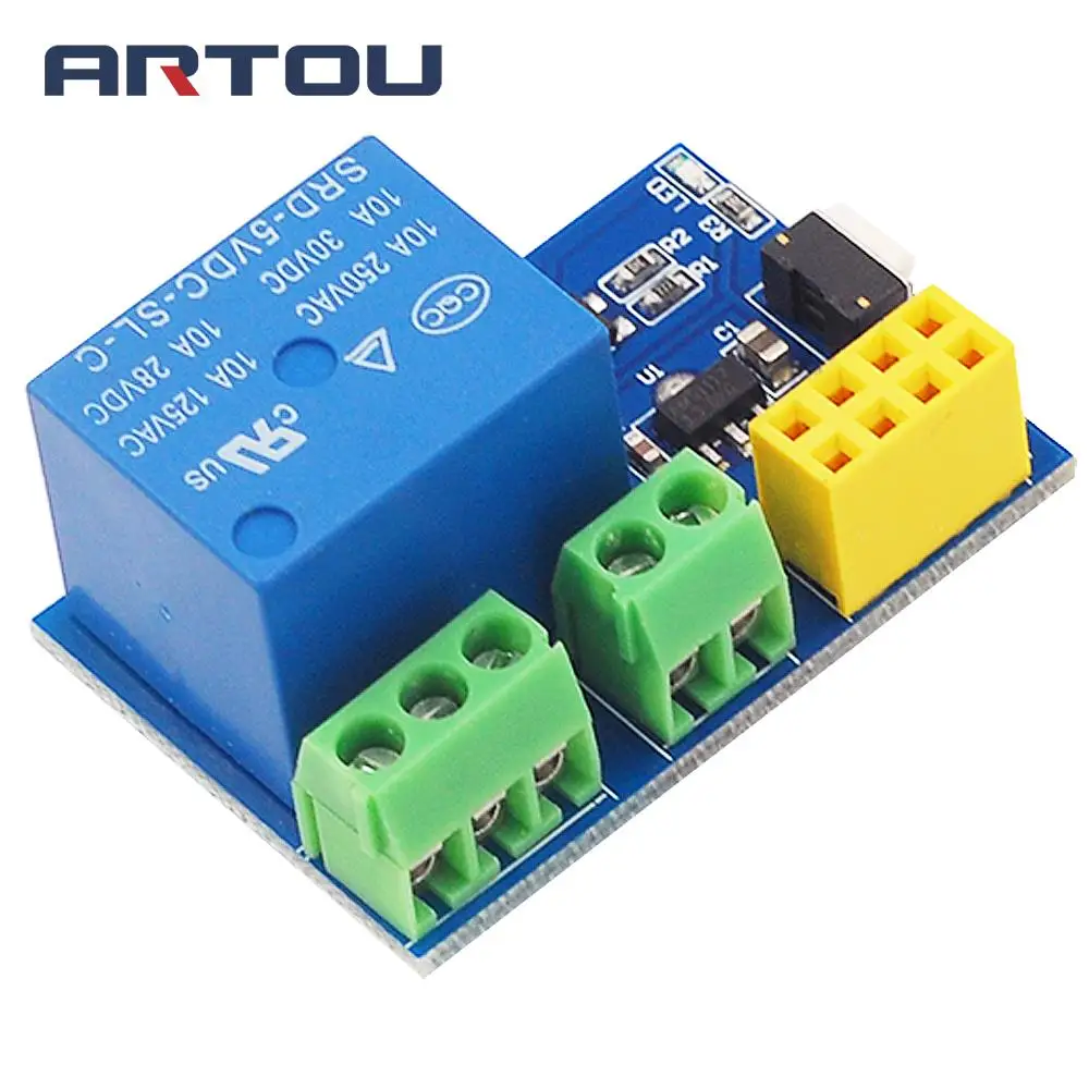 Релейный модуль ESP8266 Φ ESP01 S 5V Wi Fi лампы для умного дома дистанционное управление