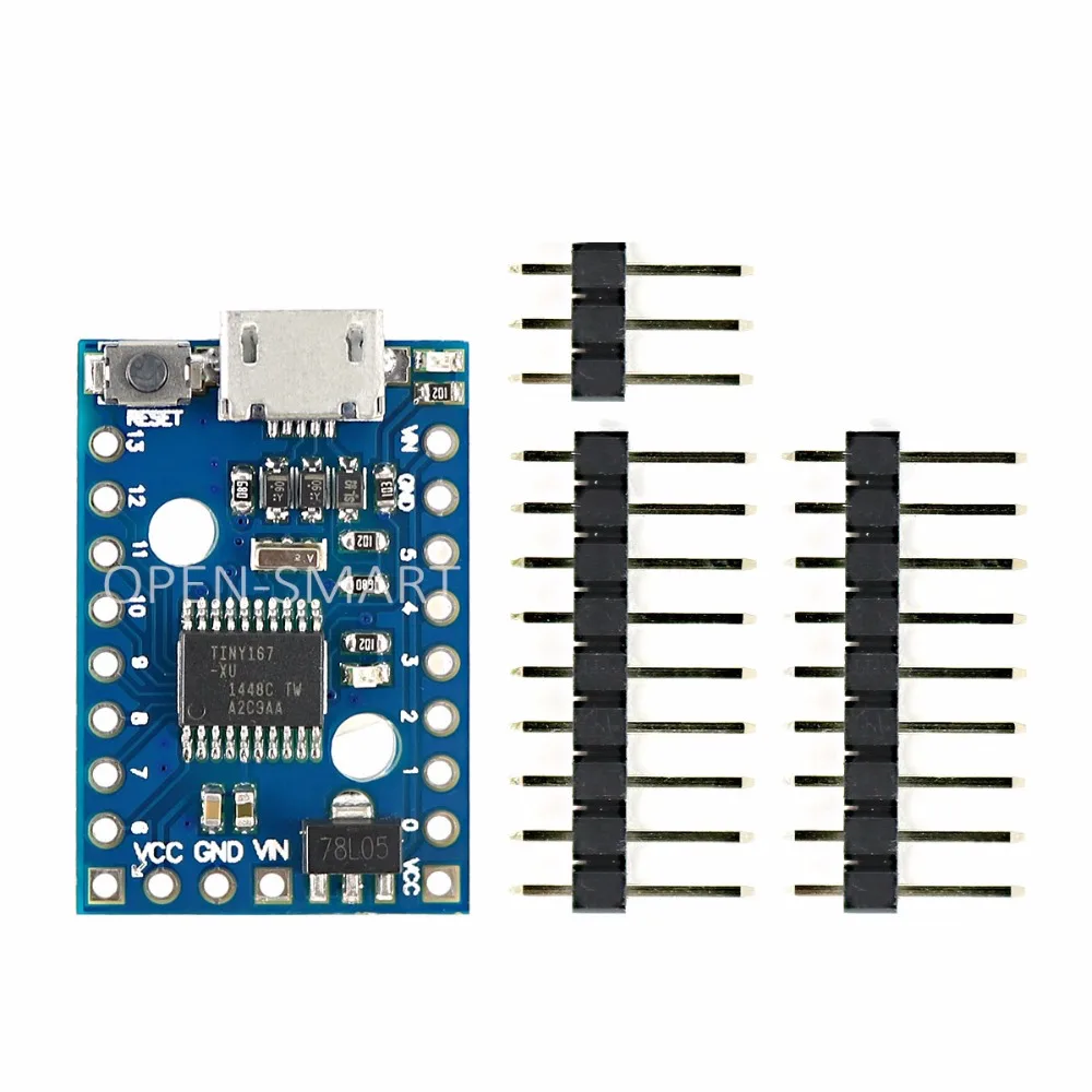 Micro USB Digispark Pro макетная плата kickstarter ATTiny167 для Arduino|arduino arduino|arduino proarduino development board |