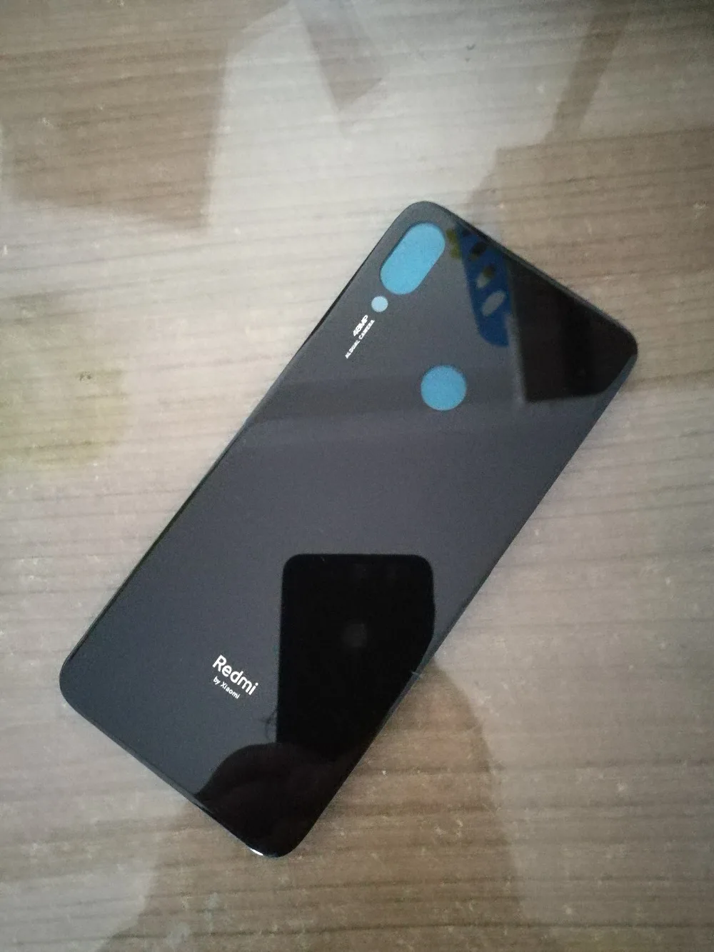 Чехол для Redmi Note 7 со стеклянной задней дверью, Сменный Чехол для Redmi Note 7 Note7, чехол для батареи с наклейкой