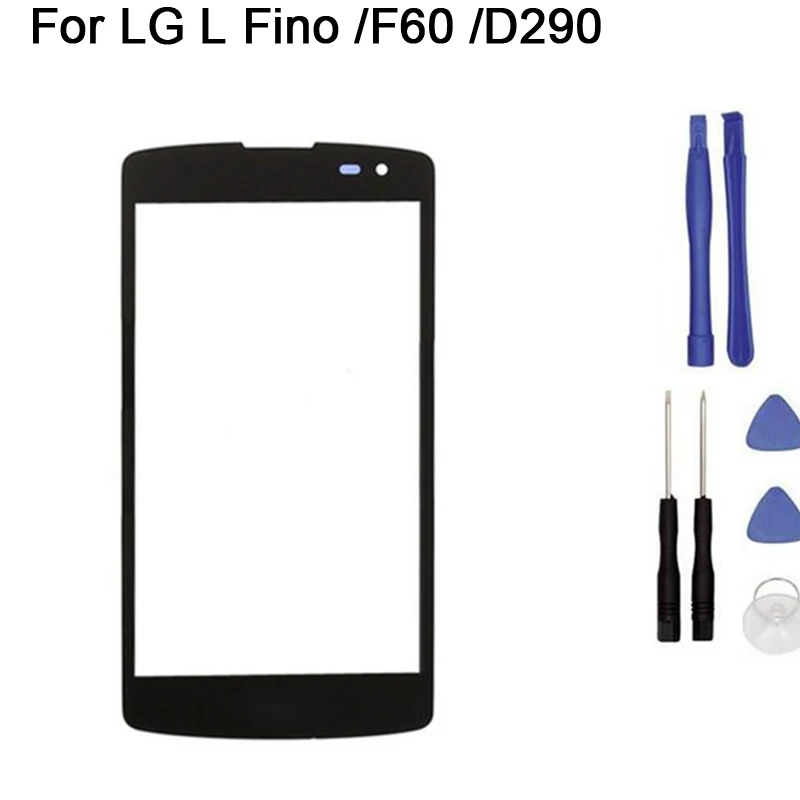 10 шт./лот Новый сенсорный экран для LG L Fino F60 D392 D290 D295 MS395 D390 Передняя стеклянная