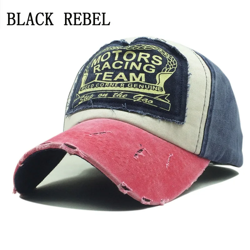Черная Rebel оптовая продажа Весенняя хлопковая бейсболка летняя кепка хип хоп